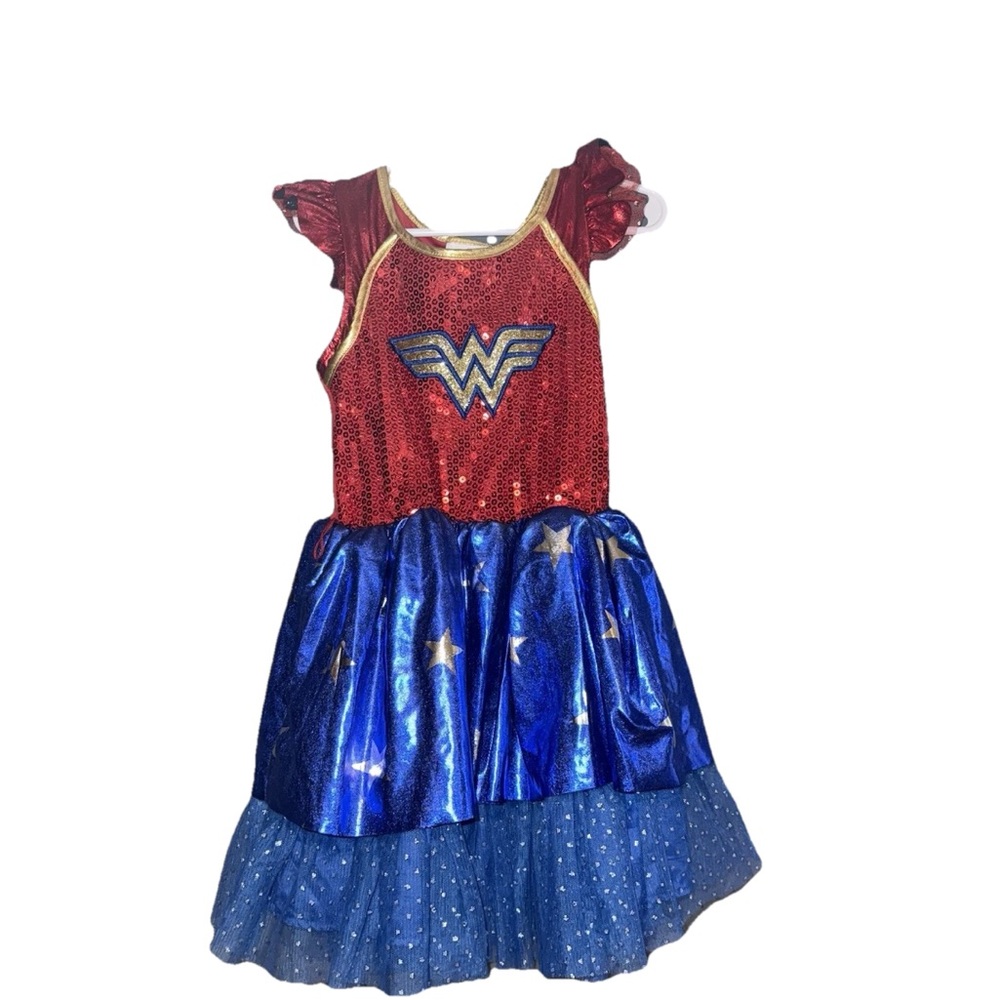 Wonder Woman Girl's Costume Dress Size S NO ACCESSORIES